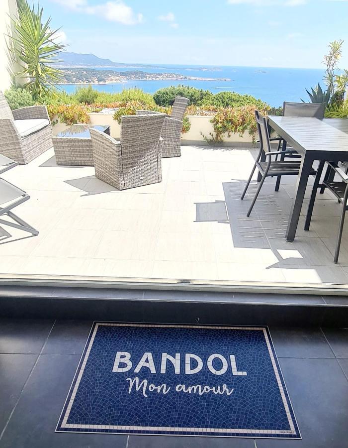 Vue Mer Imprenable Et Piscine Bandol Exteriér fotografie